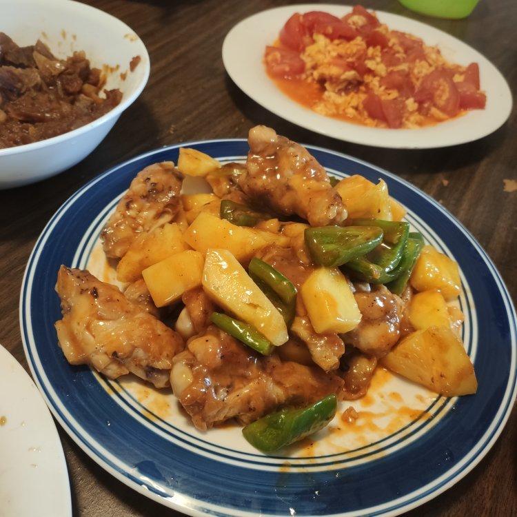 菠萝咕咾鸡翅