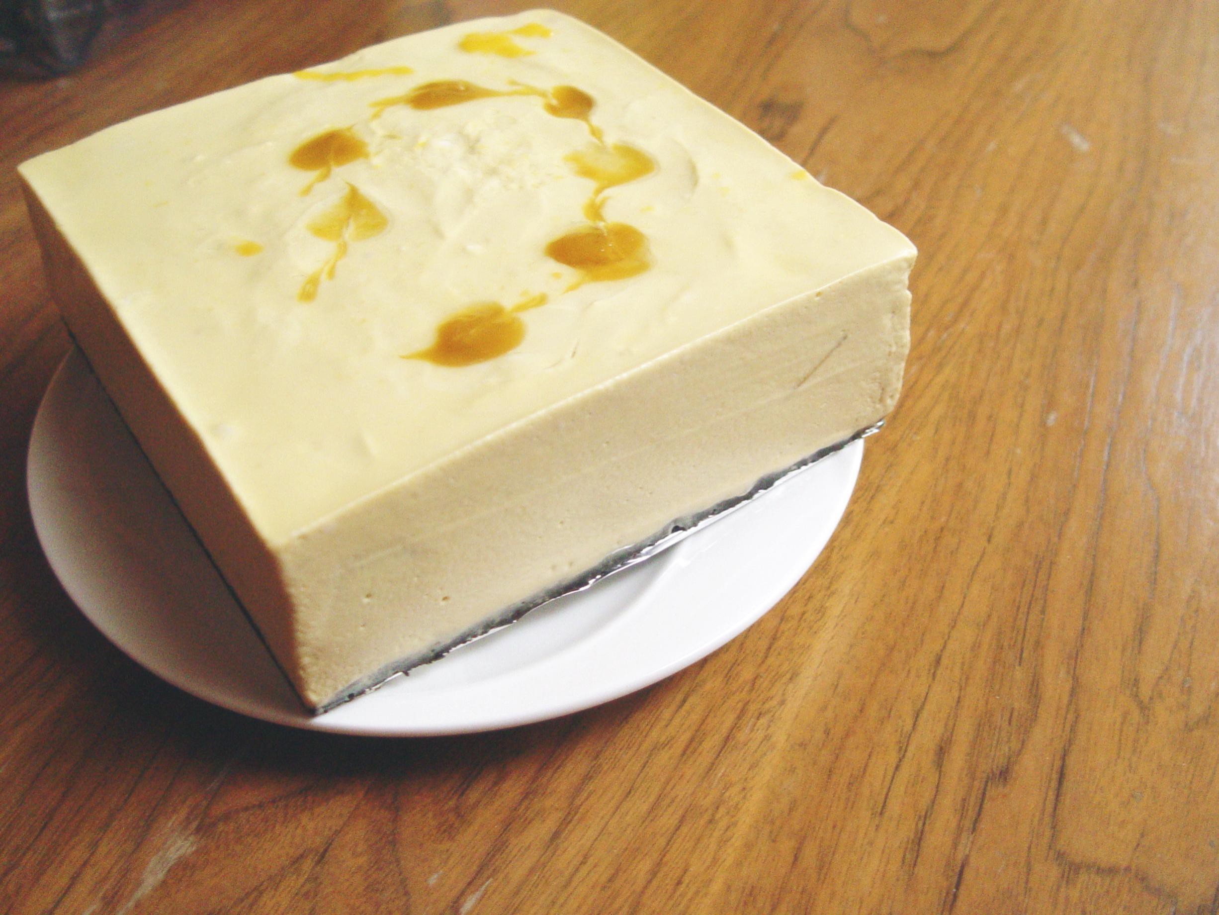 芒果冻芝士蛋糕