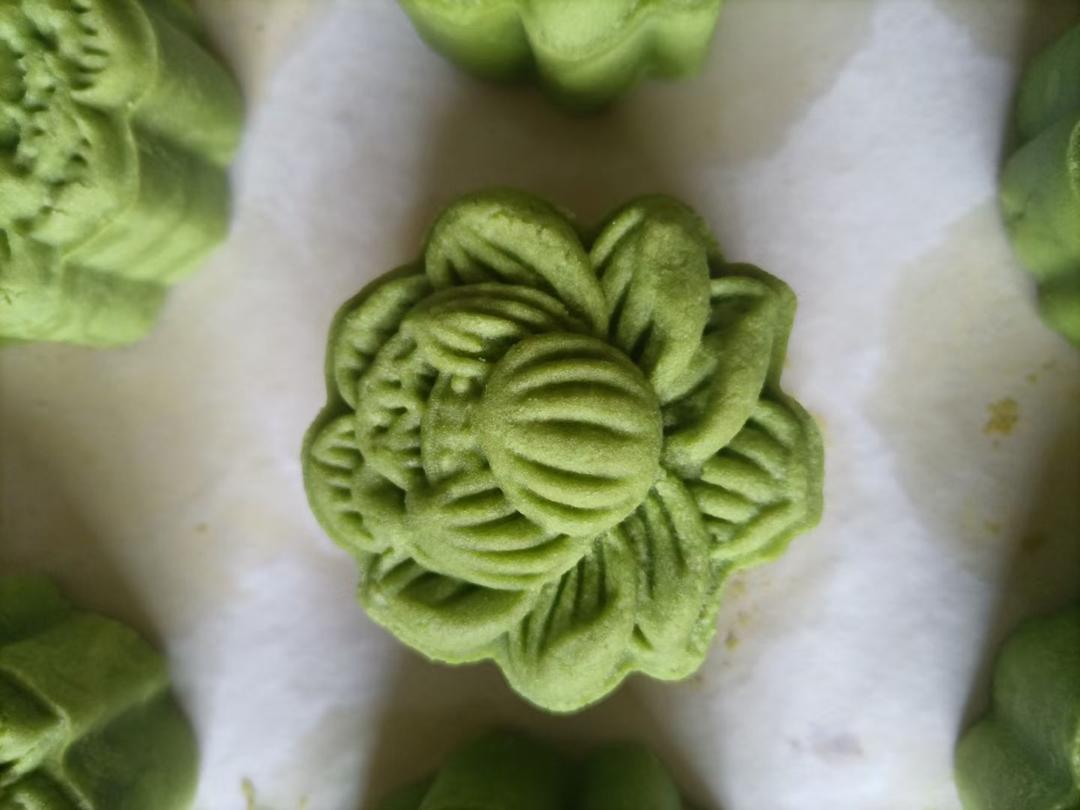 斑斓椰丝酥皮月饼的做法