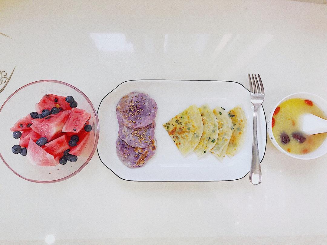 葱油饼（饺子皮版）