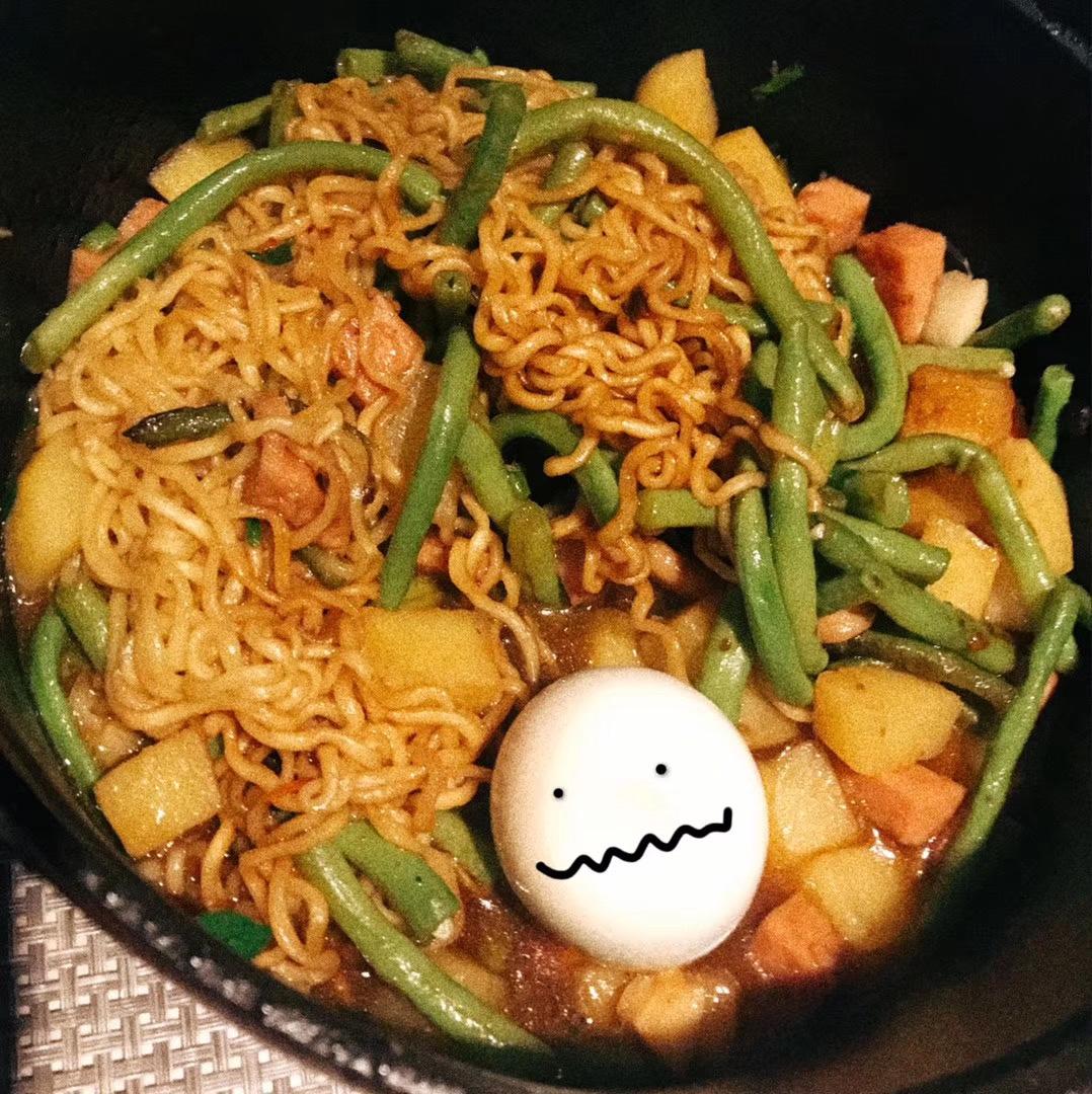 豆角焖面