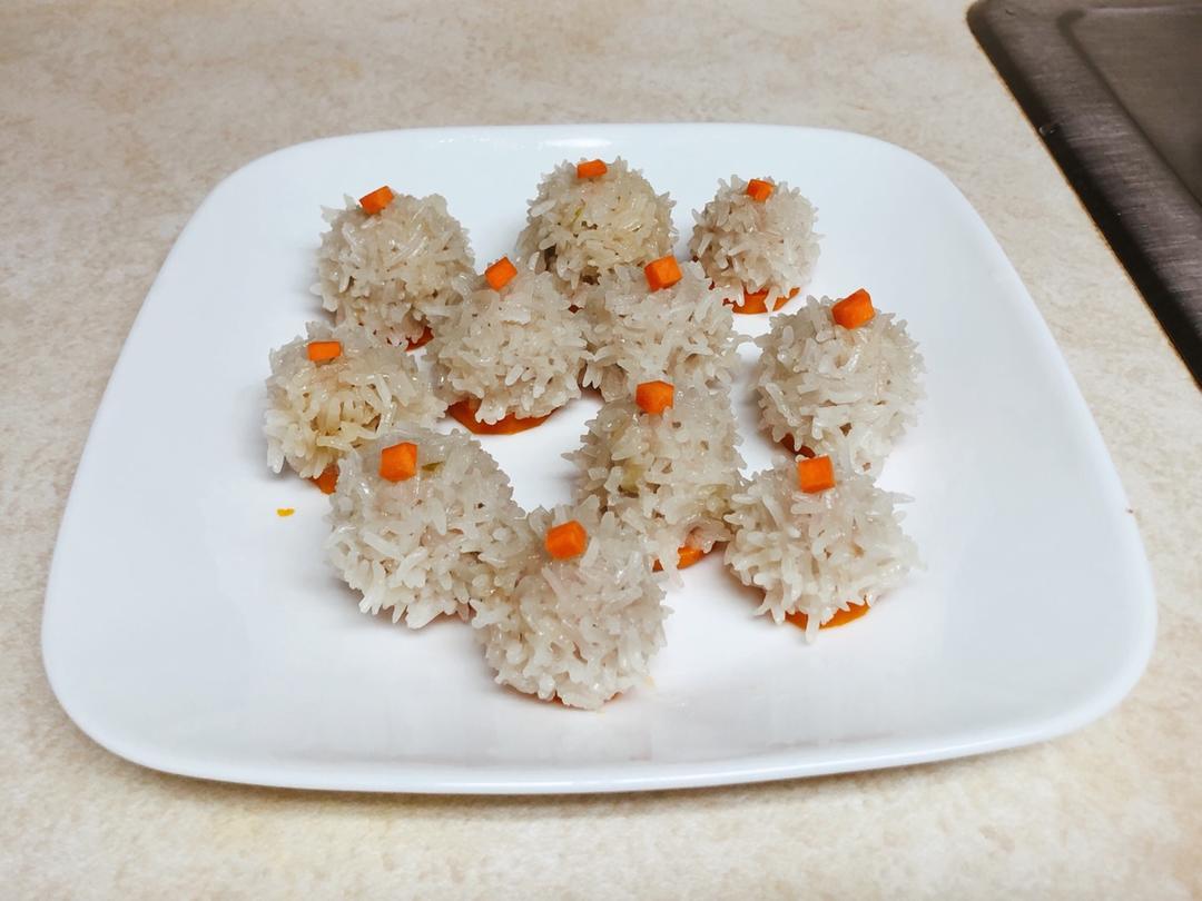 蒸糯米丸子