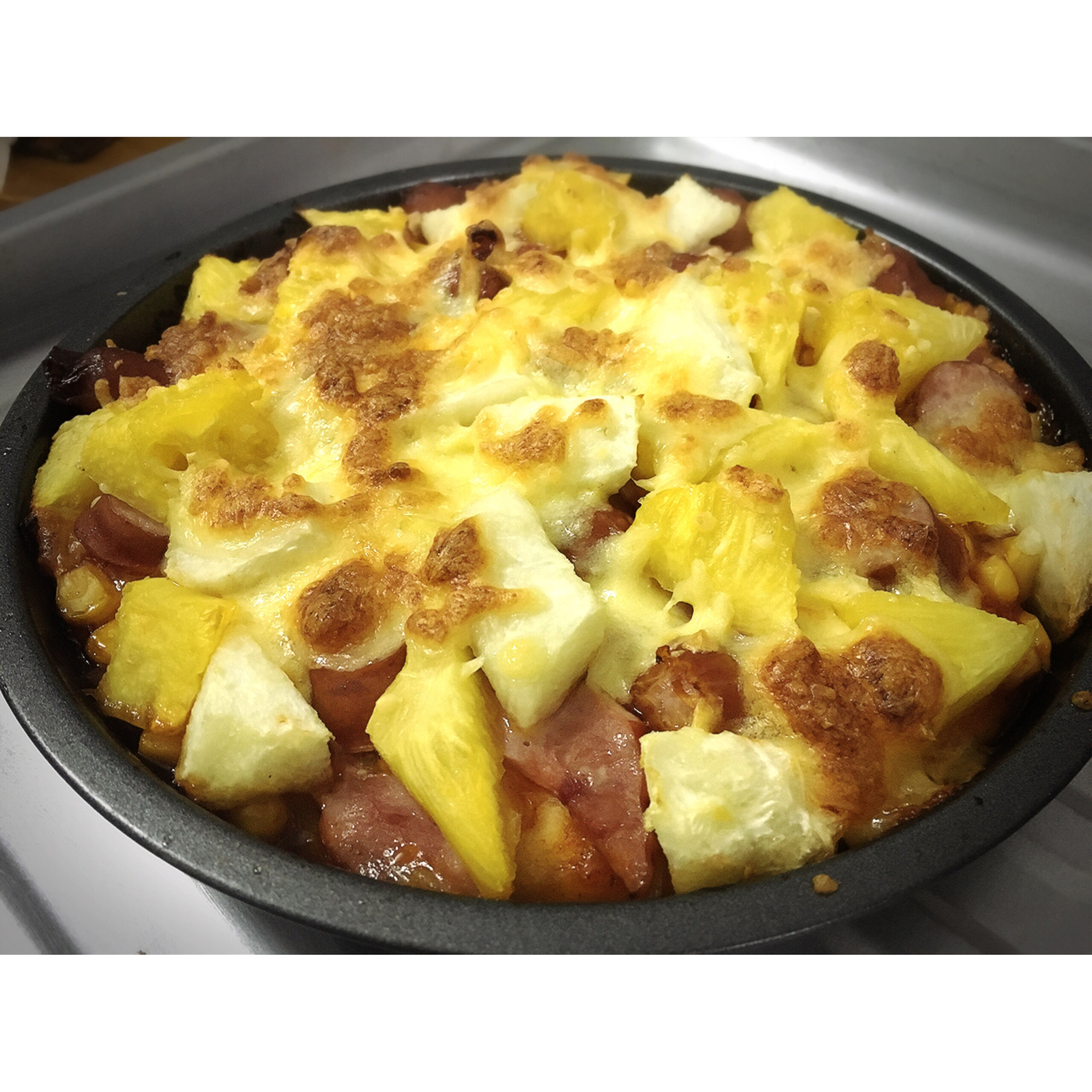 不用酵母的披萨底 No Yeast Pizza Dough