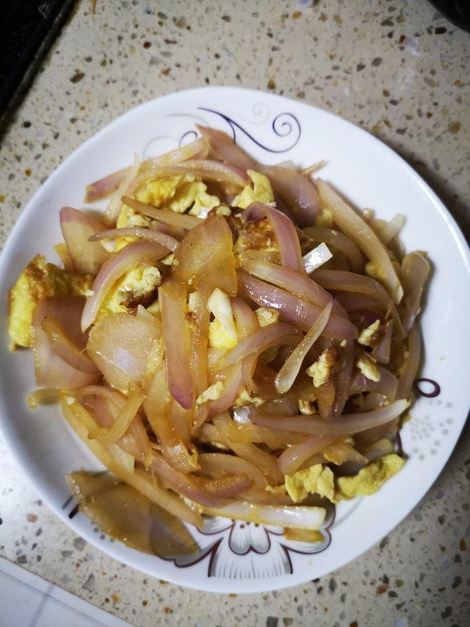 洋葱炒鸡蛋