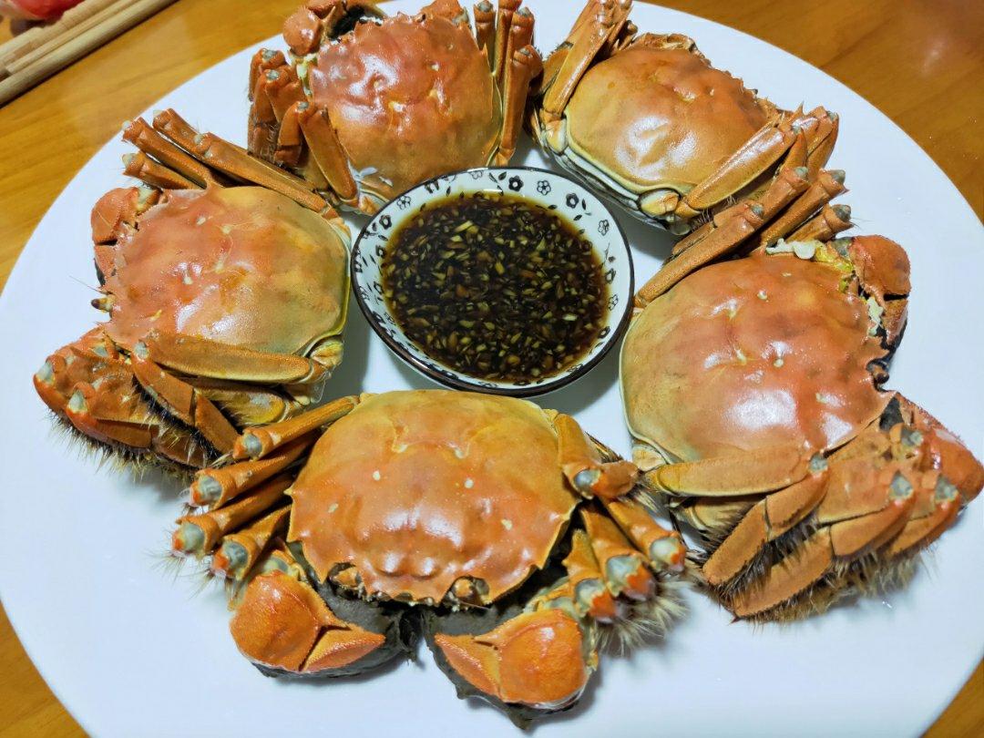 清蒸大闸蟹