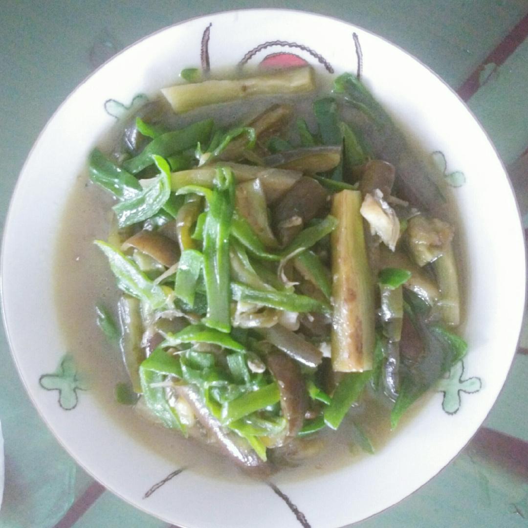 青椒茄子丝