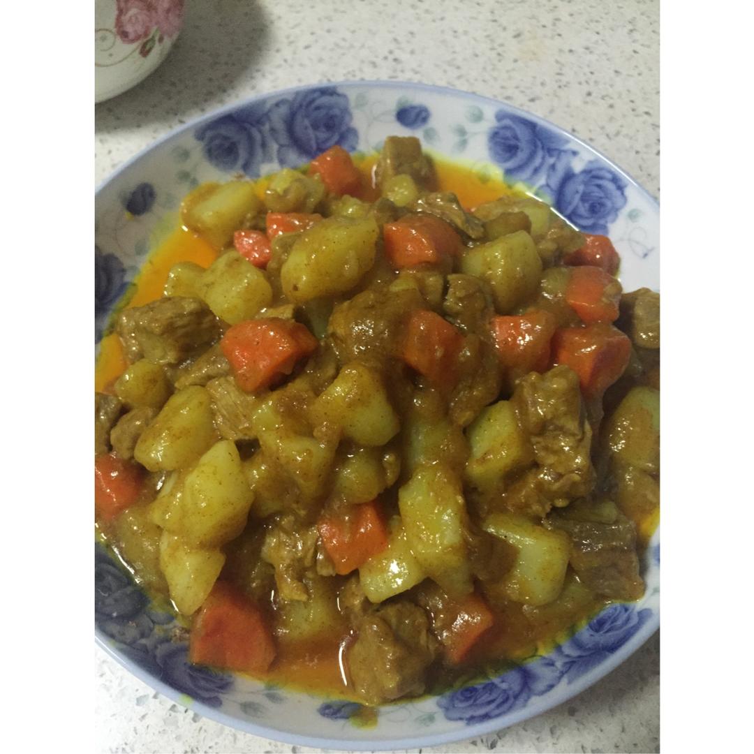 咖喱牛肉土豆
