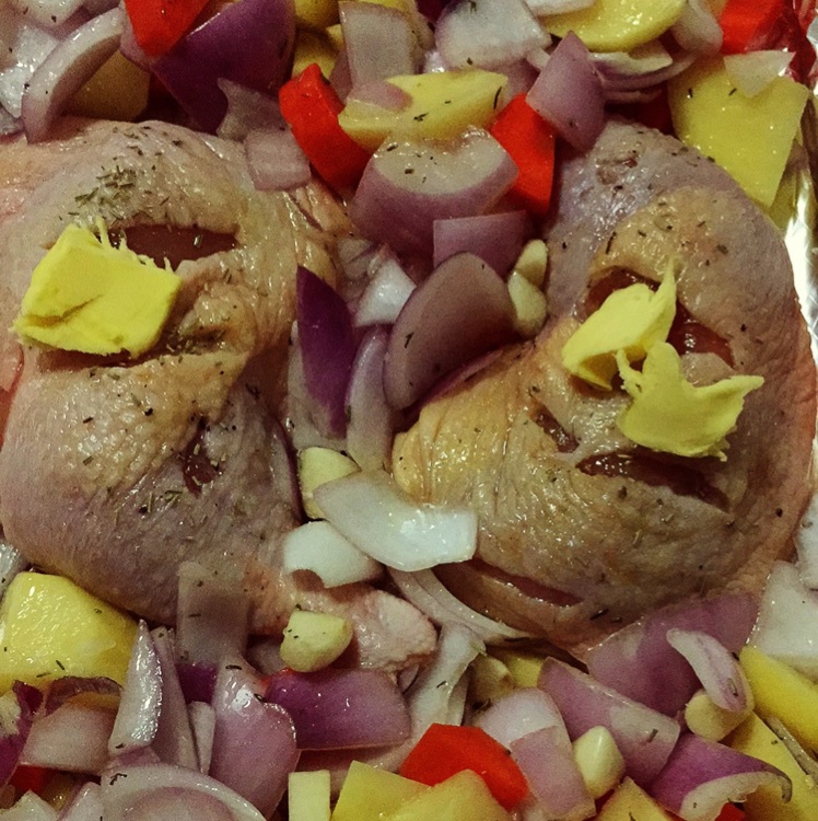 【法式烤鸡腿】