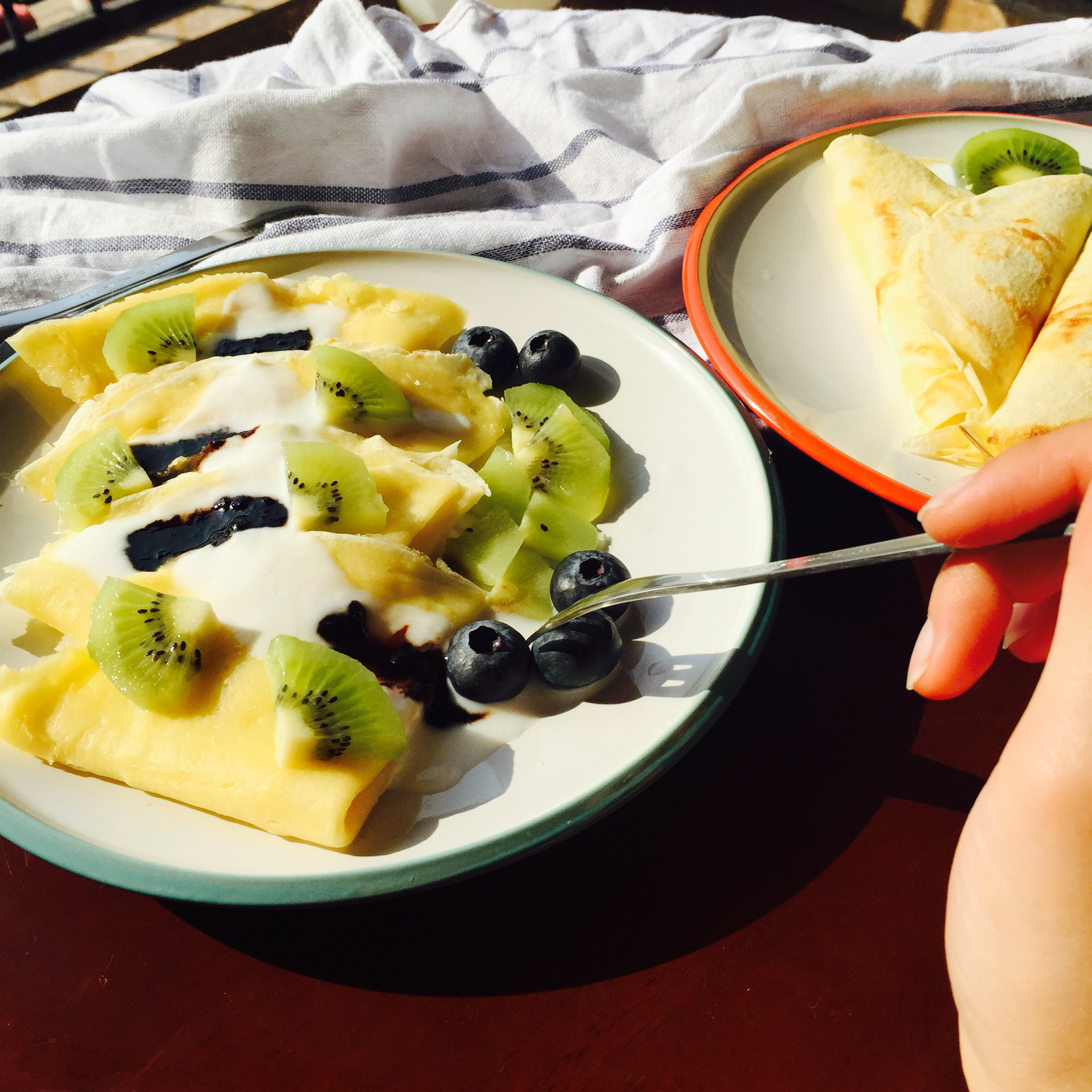 【曼食慢语】法式可丽饼配鲜莓果