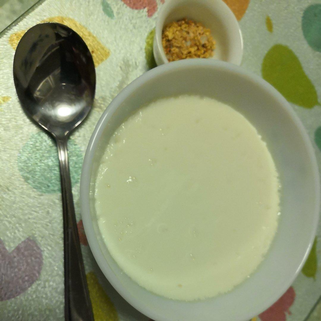 【桂花糕×蜂蜜桂花炖奶】