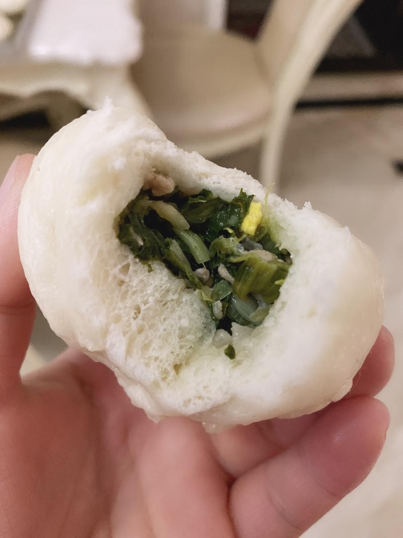 冬笋香菇菜包
