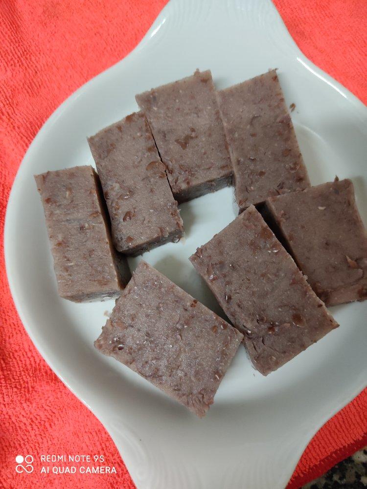 秋日食素·红豆栗子羊羹
