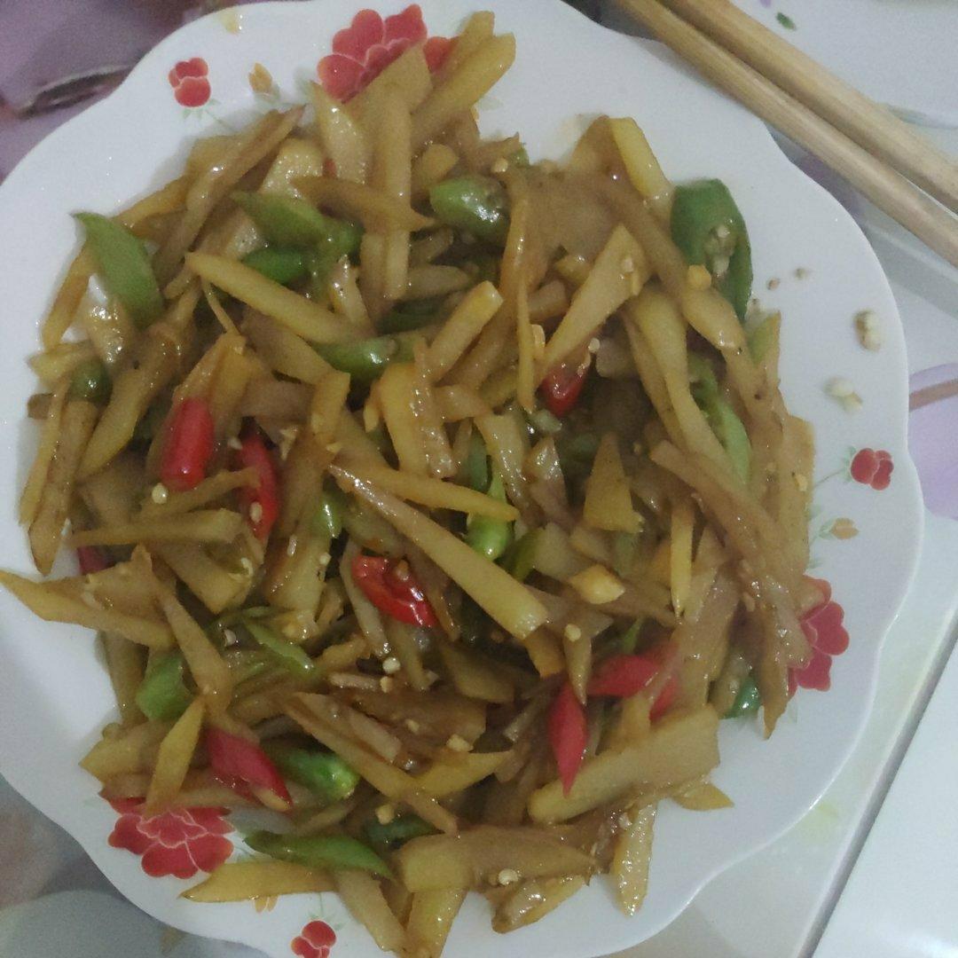 和饭店一个味道的干锅花菜