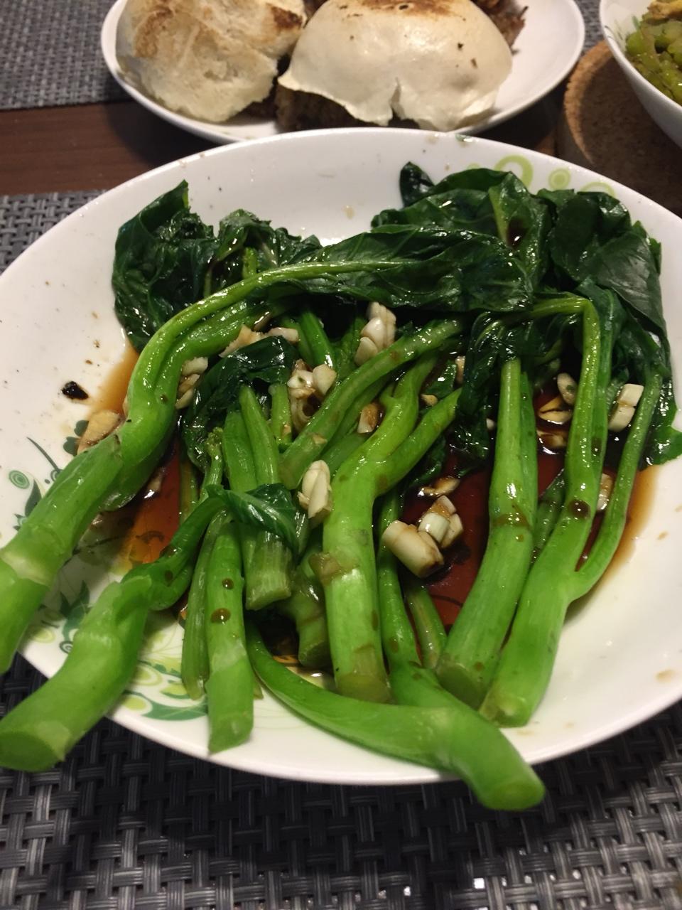 白灼芥蓝