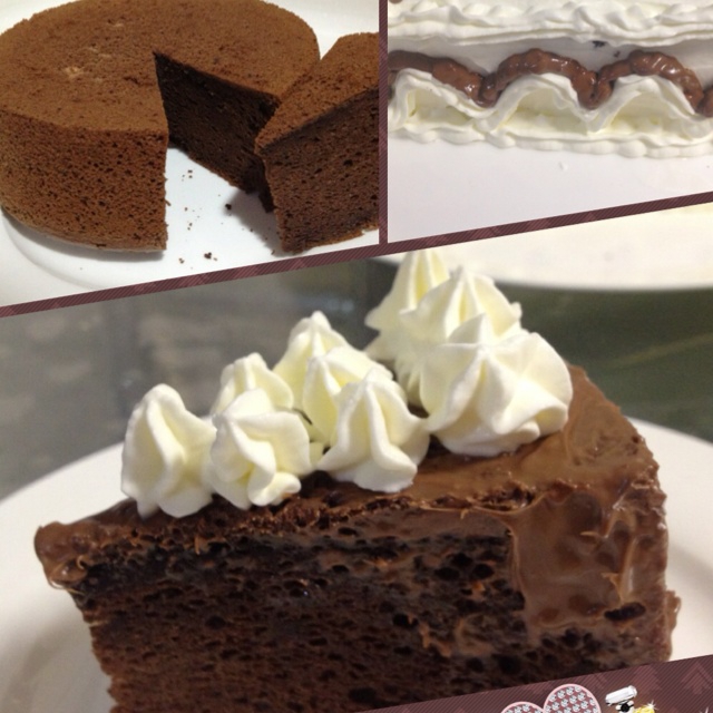 巧克力戚风蛋糕