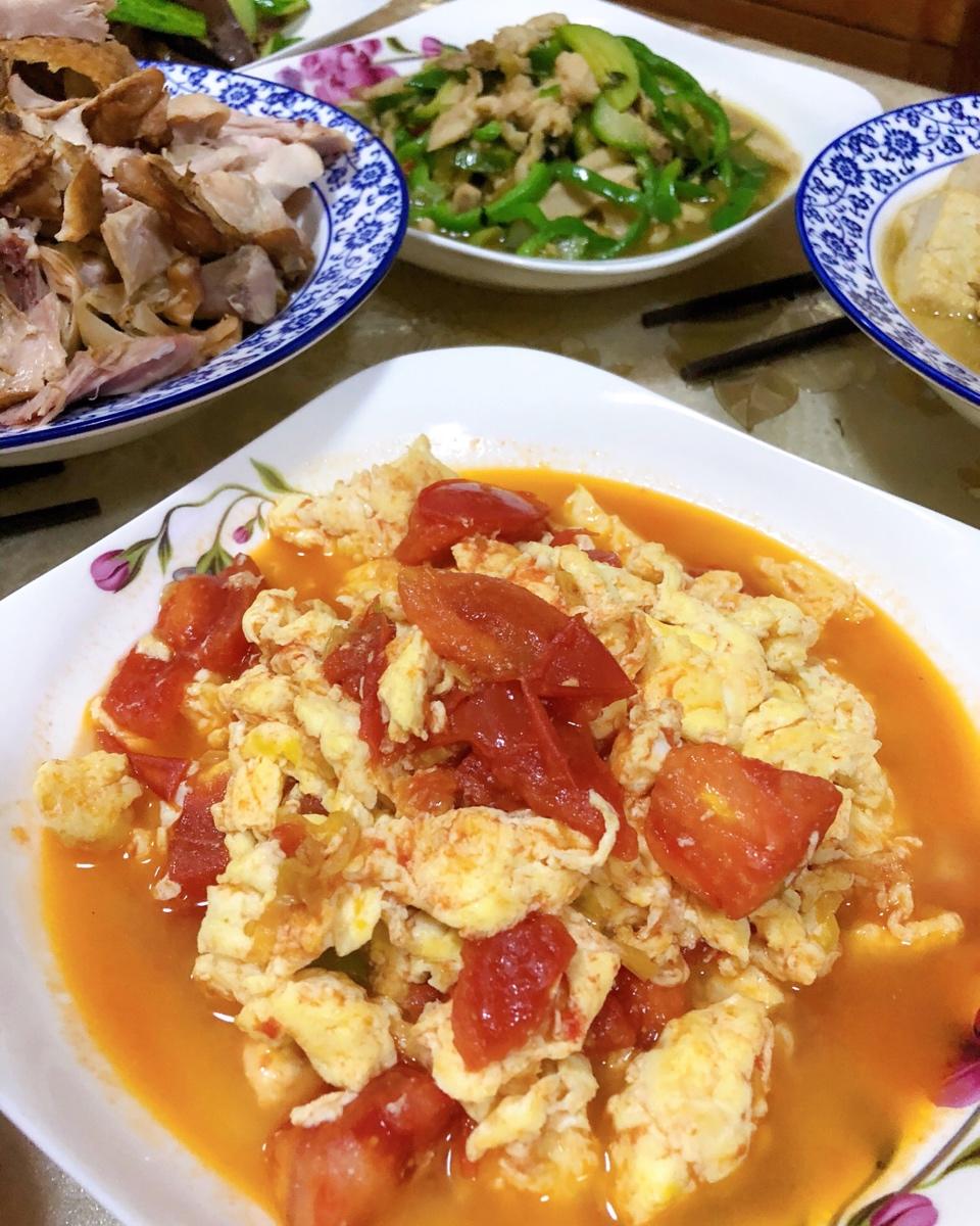 西红柿炒鸡蛋 家常快手
