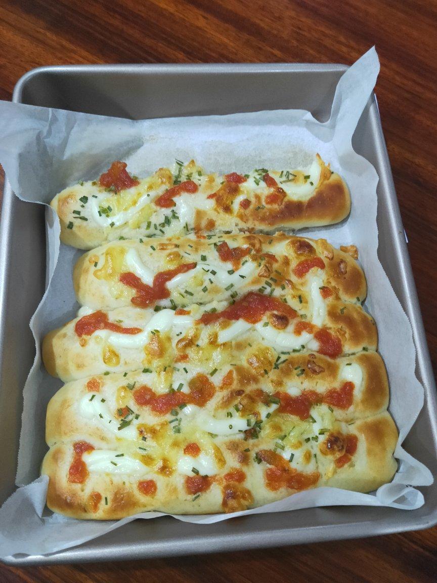 超软日式香葱芝士面包，快速中种法发酵，简易整形方法，新手必做