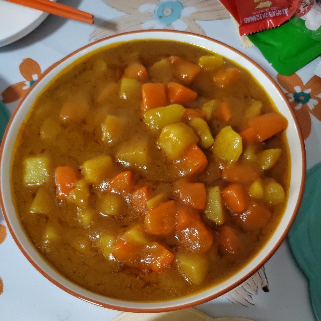 咖喱土豆🥔，简单易做，下饭神器🍚