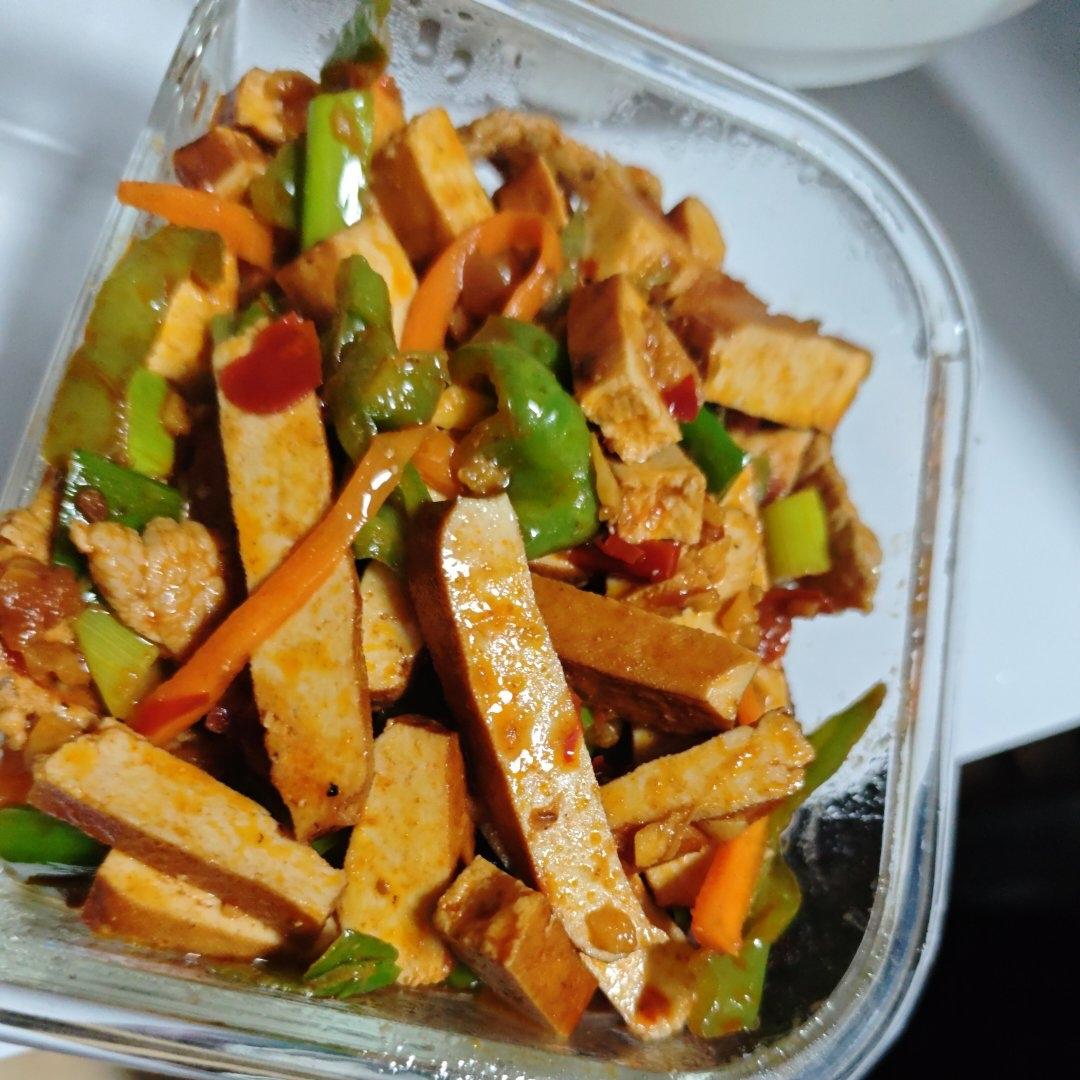 下饭湘菜【小炒攸县香干】，随手一炒就好吃！