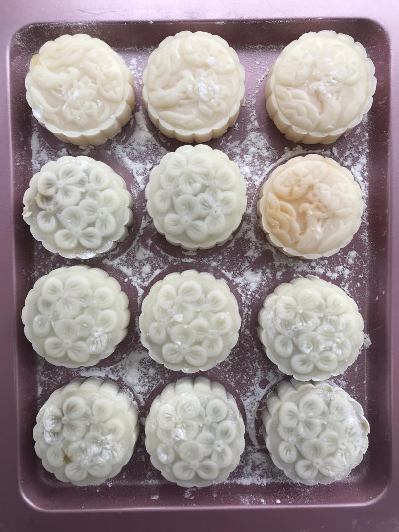 《Tinrry下午茶》冰皮月饼（奶黄馅）