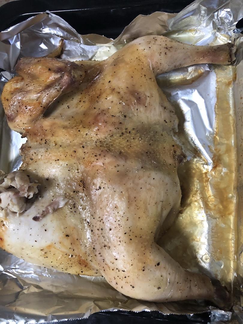 田螺姑娘超级简单不用腌制脆皮烤鸡