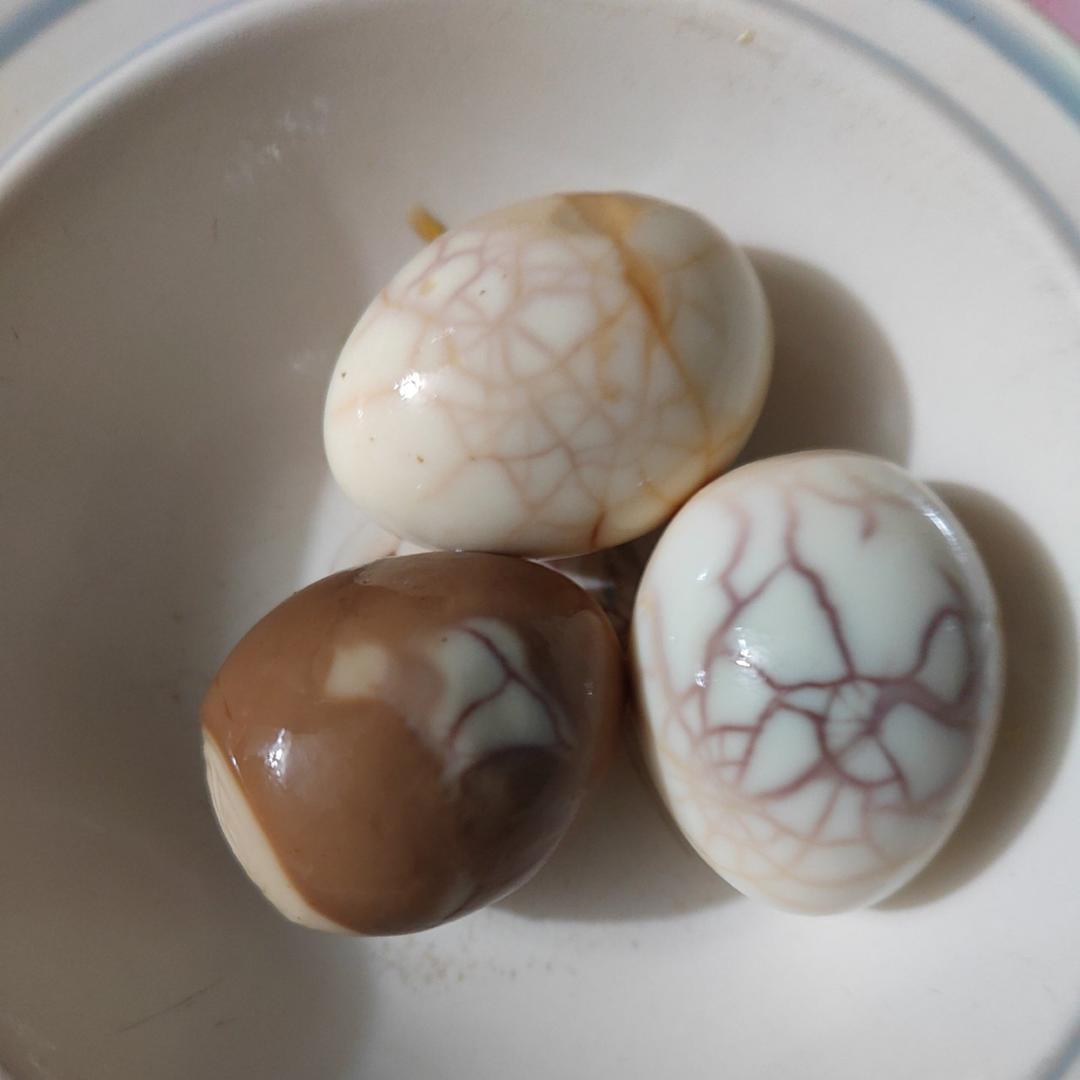 电饭煲煮五香茶叶蛋