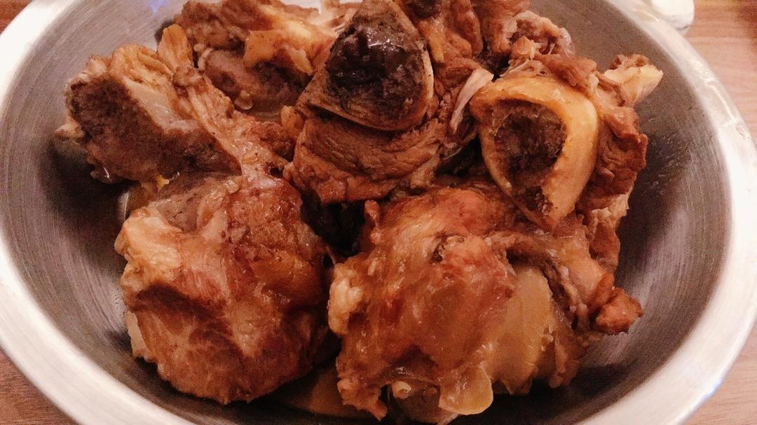 土豆炖排骨