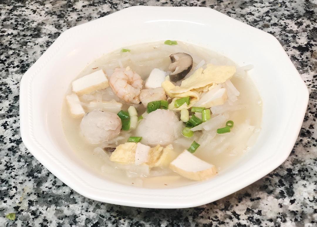 节后减脂汤萝卜丝炖虾