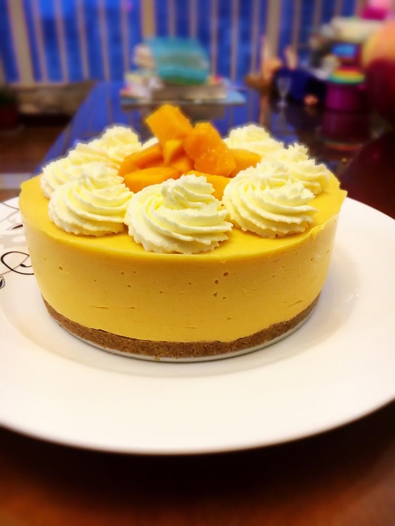 《Tinrry下午茶》教你做芒果流心慕斯（6寸配方）