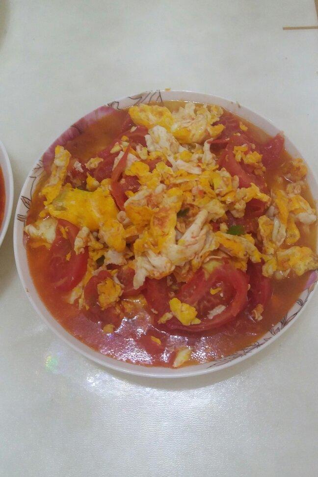 西红柿炒鸡蛋