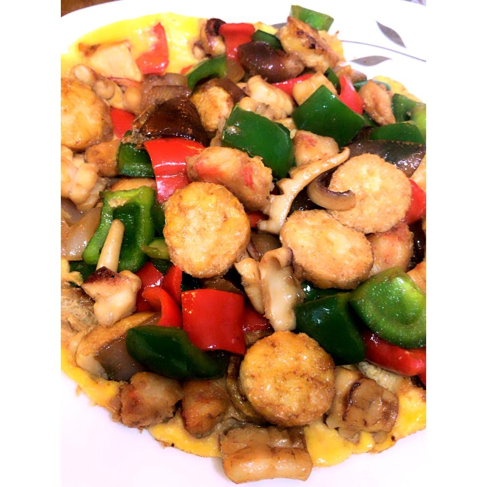 浓汁海鲜日本豆腐烧－视频【没牌子】