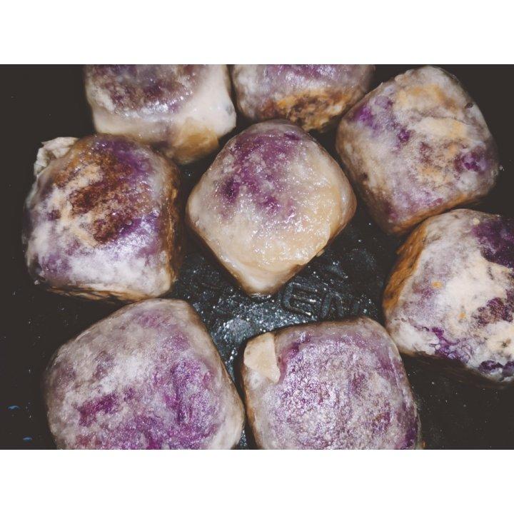 手抓饼版~紫薯仙糕