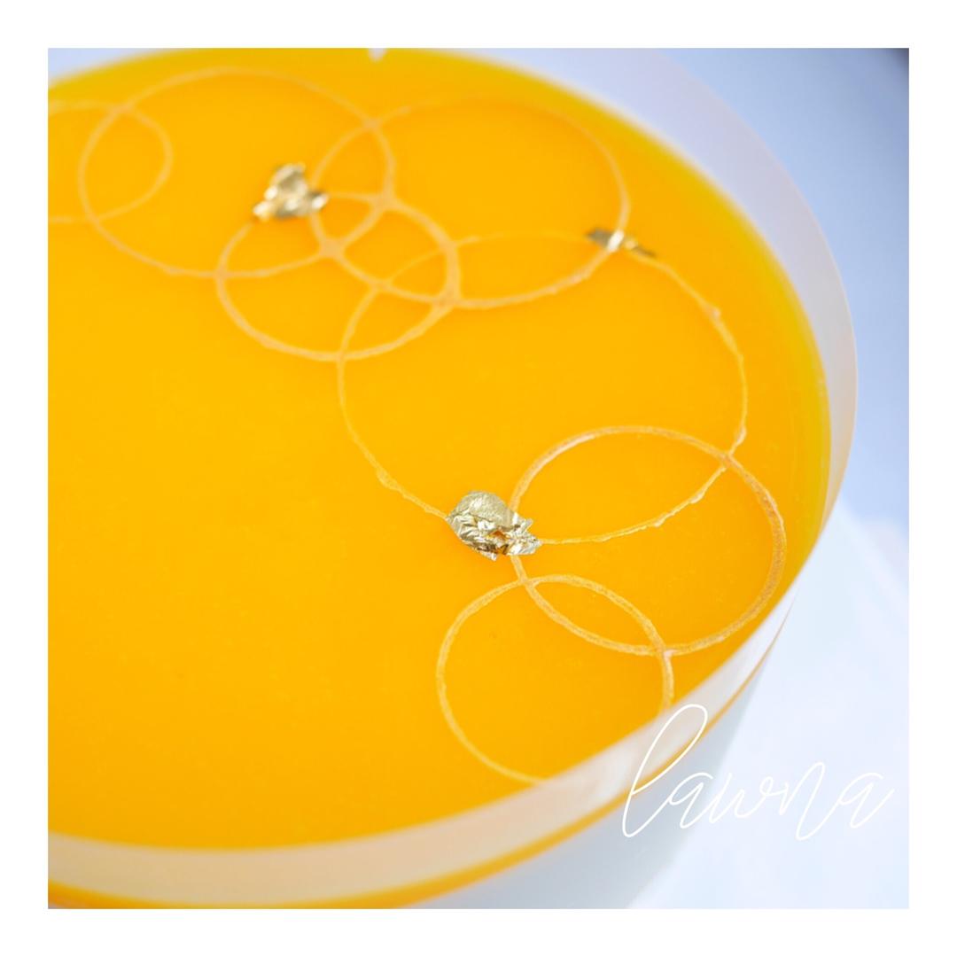 #拼颜值 也拼实力#Hakuna Matata-百香果芒果配椰子慕斯