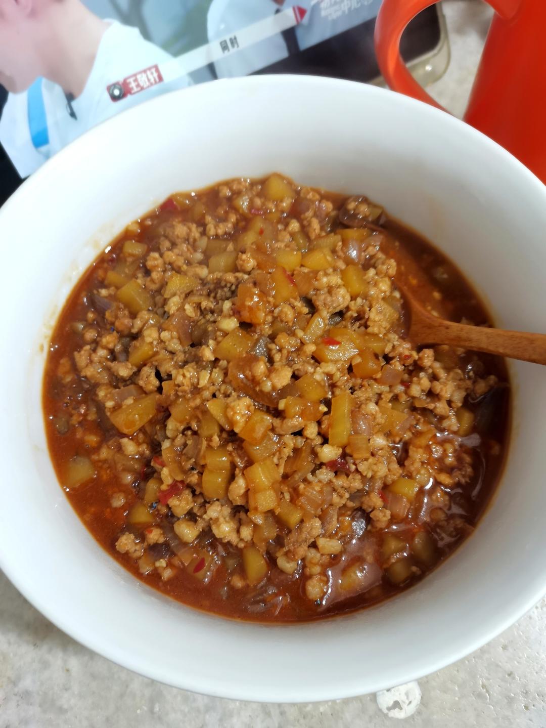 把我自己给征服的万能肉酱