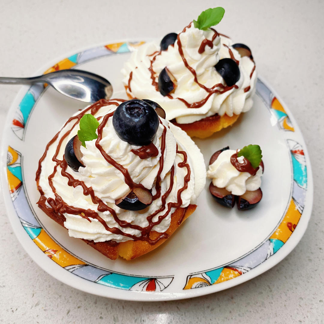 零失败迷你巴斯克芝士蛋糕