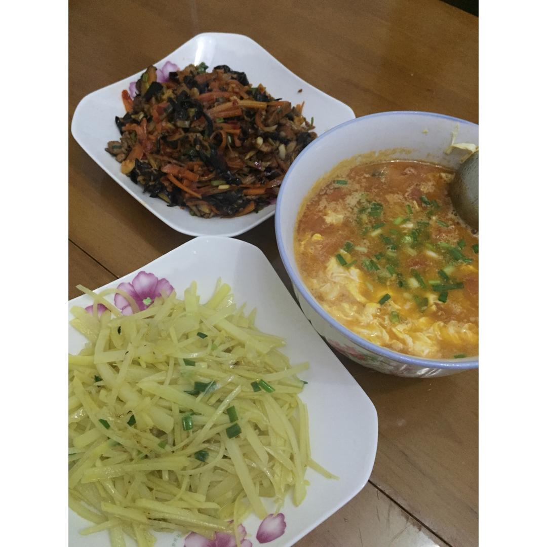 醋溜土豆丝