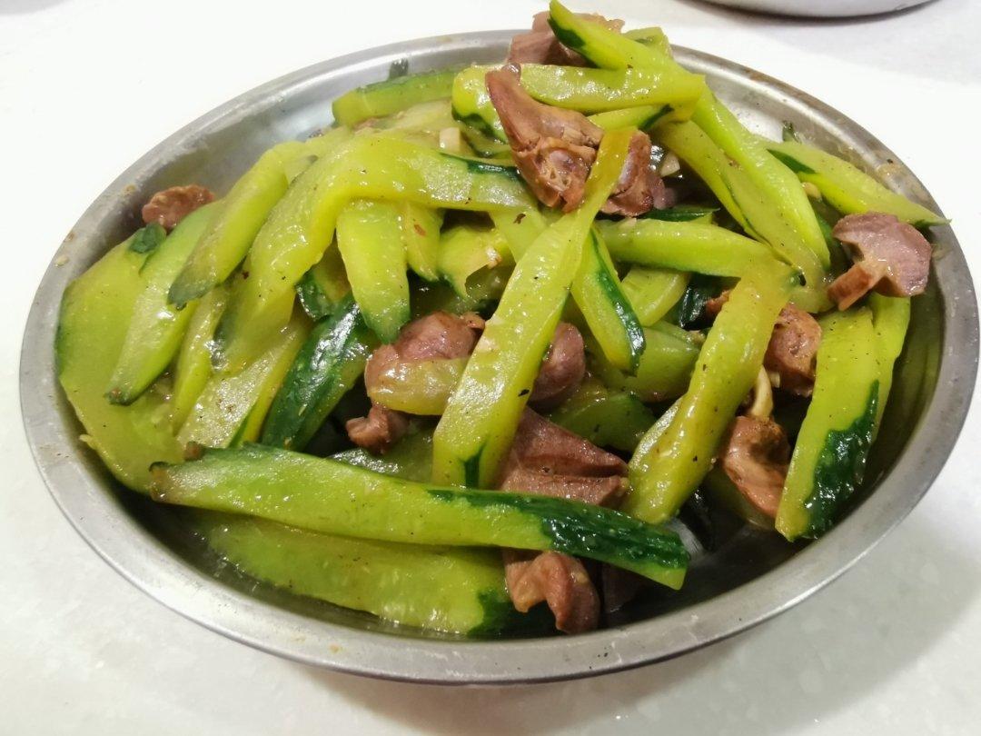 木耳肉片炒青瓜