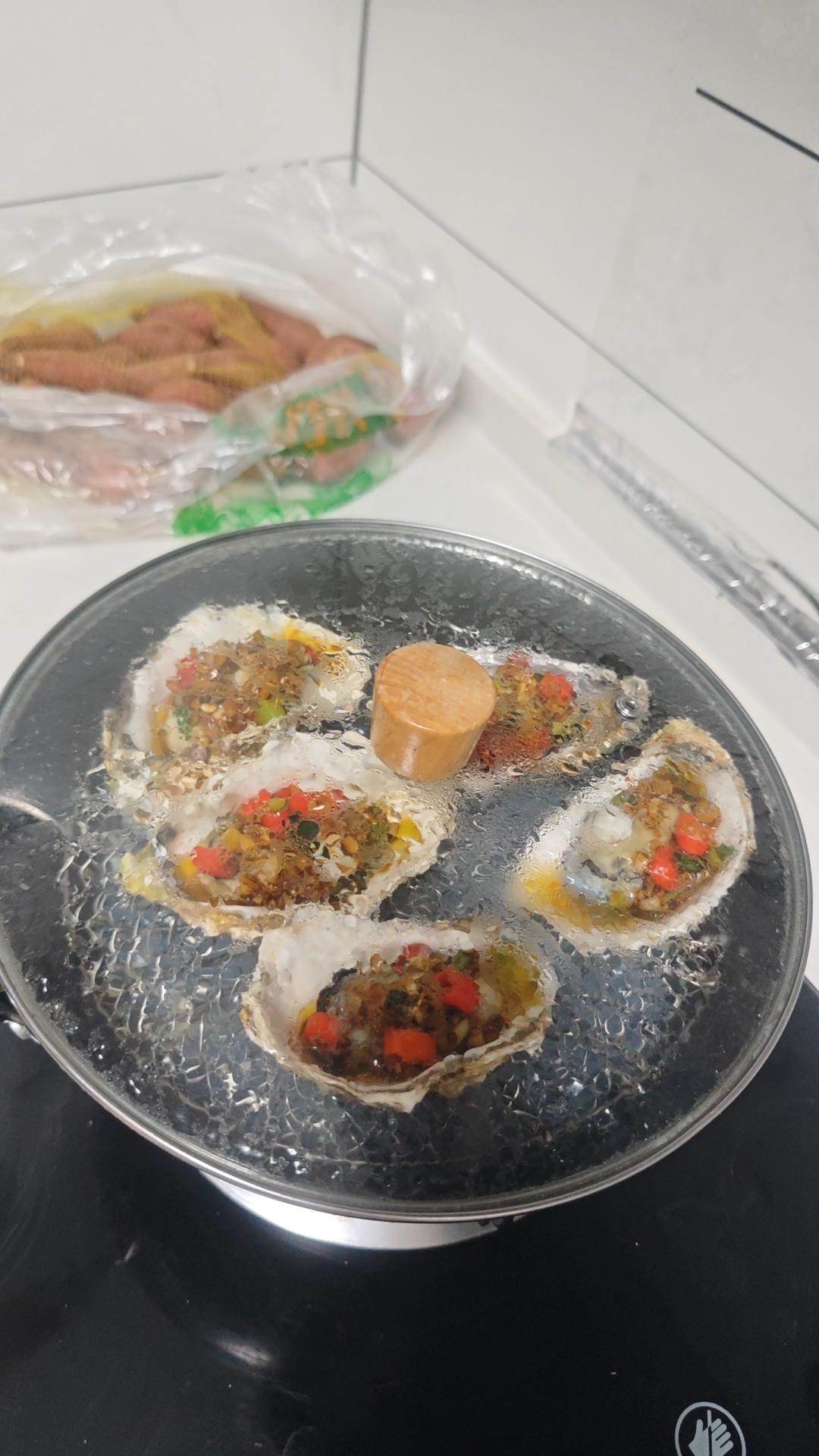超简单～蒸蒜蓉生蚝