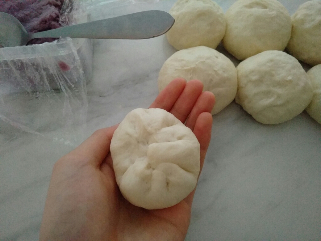 日式芋泥包的做法 步骤6
