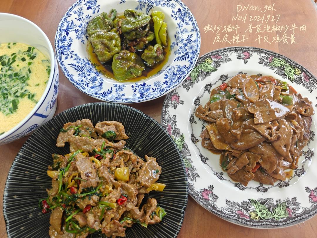 香菜炒牛肉，香辣下饭，爱吃香菜的朋友看过来，拌饭绝了