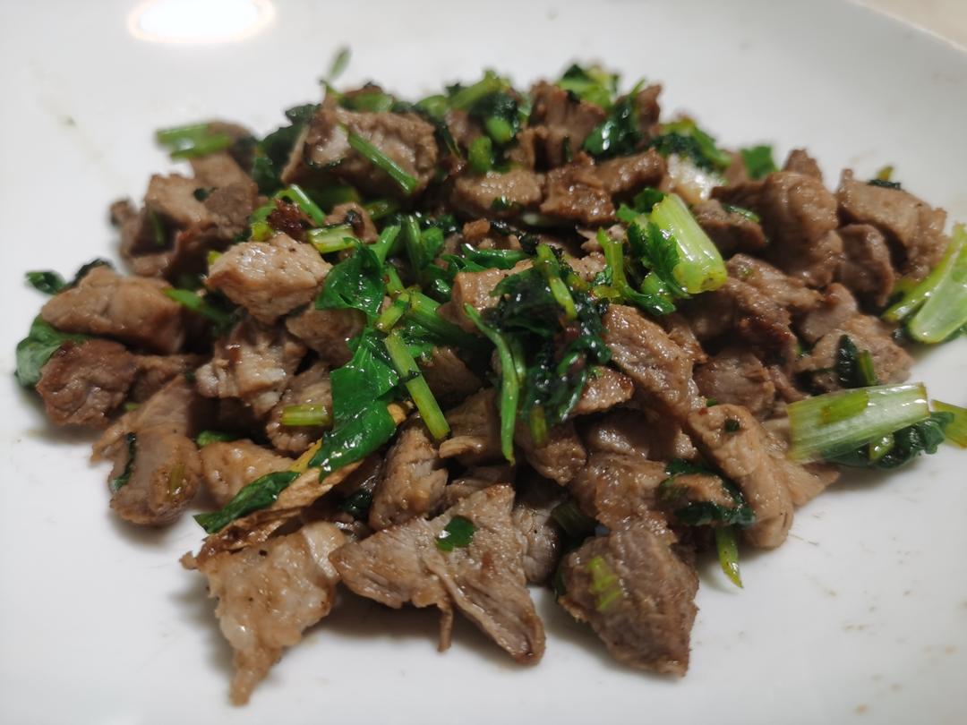 香菜牛肉