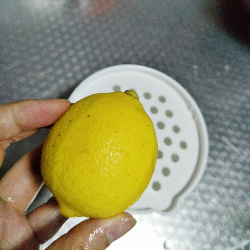 柠檬蛋黄溶豆（天然的香味）的做法 步骤3