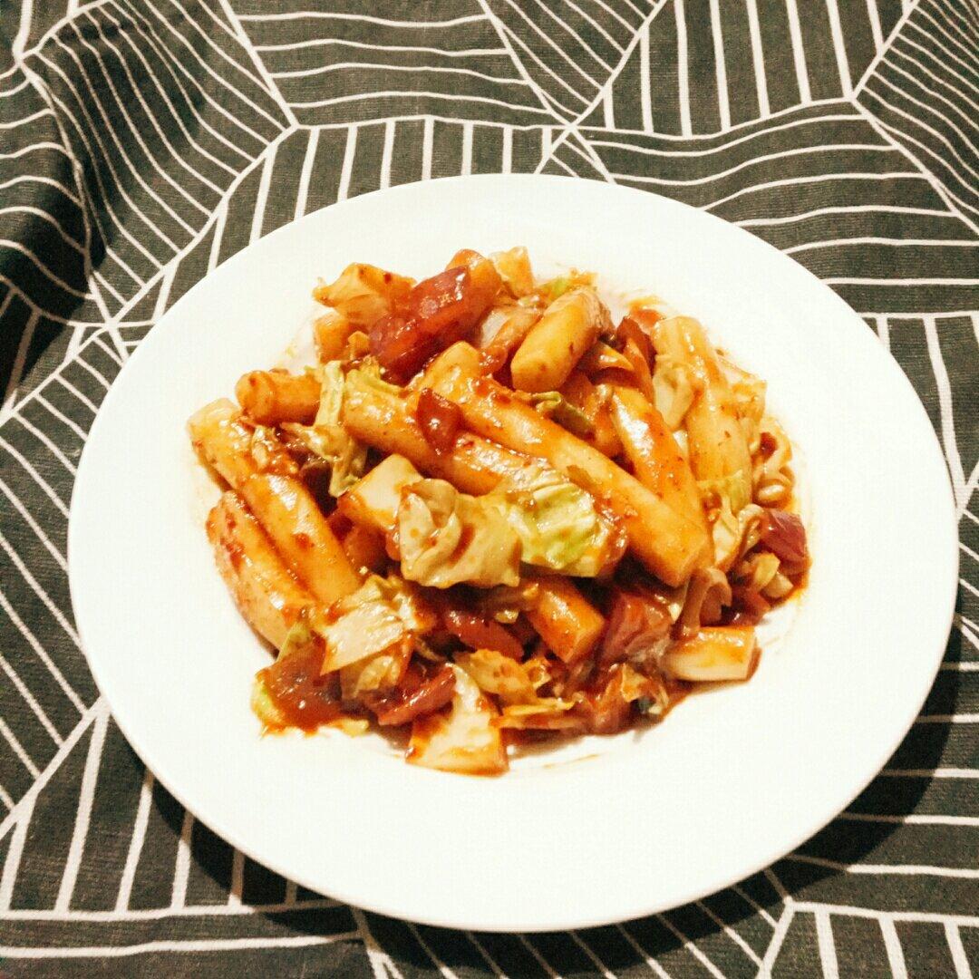 韩式辣炒年糕