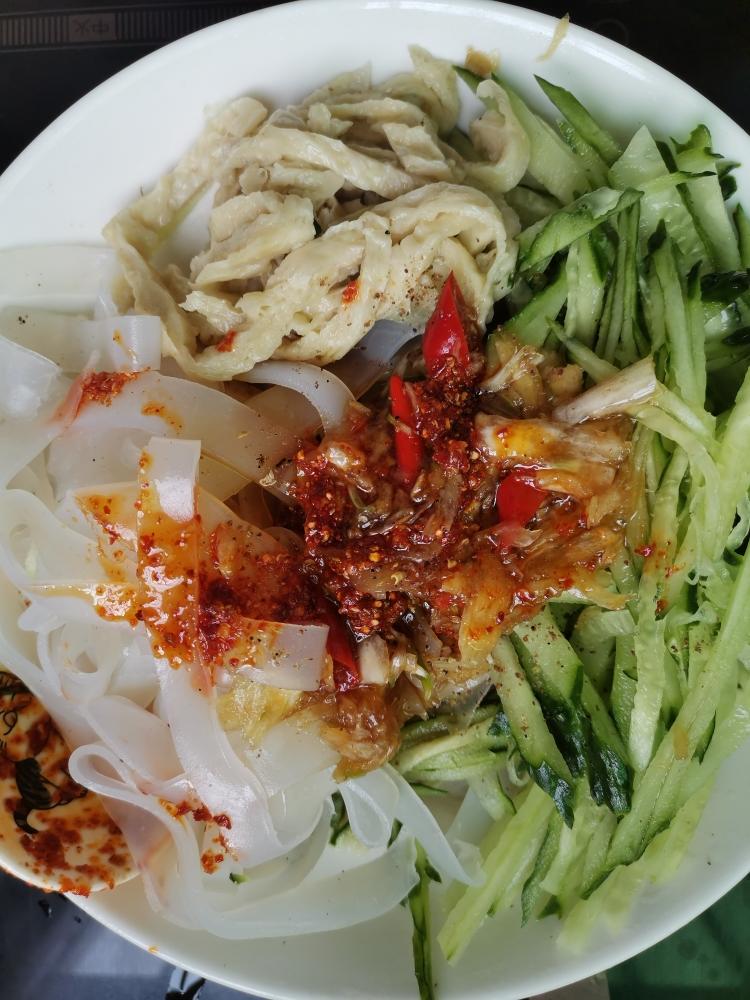 洗面版自制凉皮