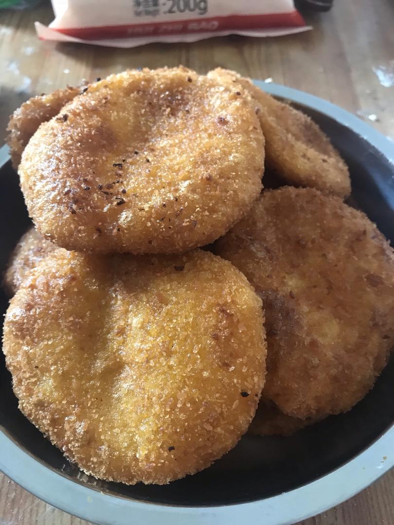 超简单的南瓜饼