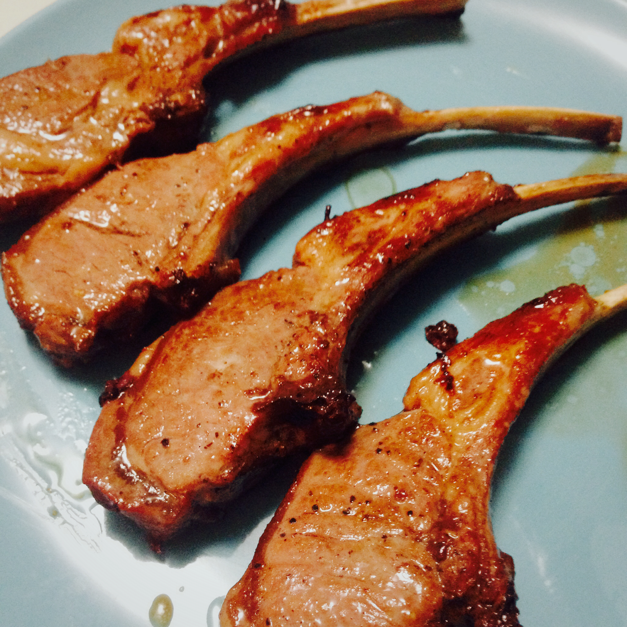 小千千千做的孜然烤羊排