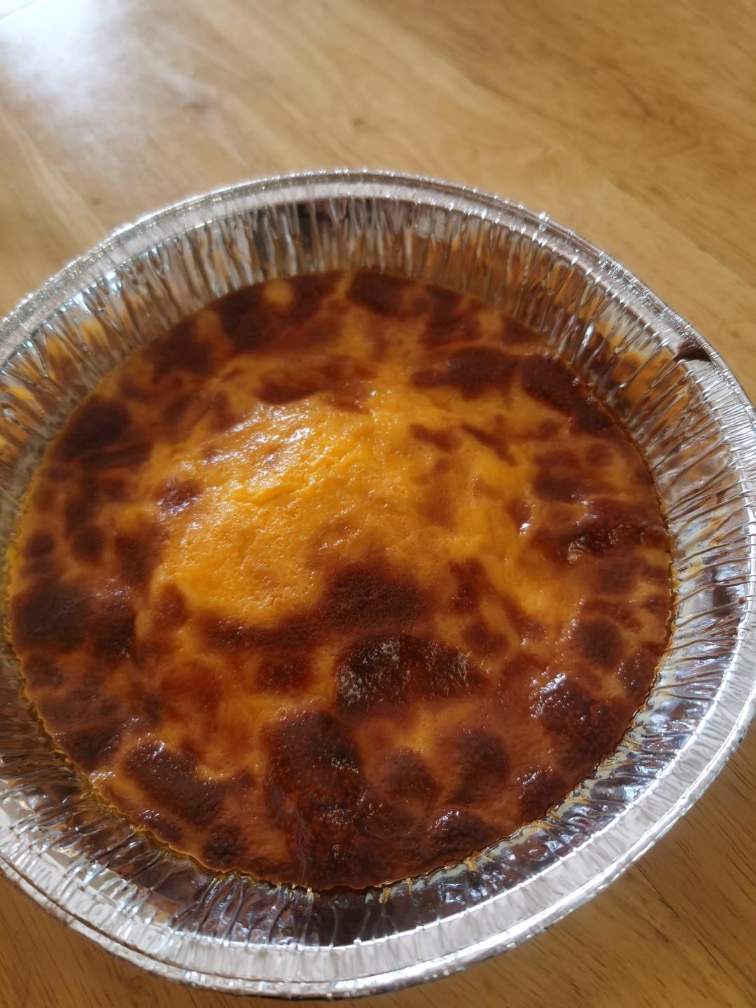 巴斯克芝士蛋糕-傻瓜操作【空气炸锅巴斯克】