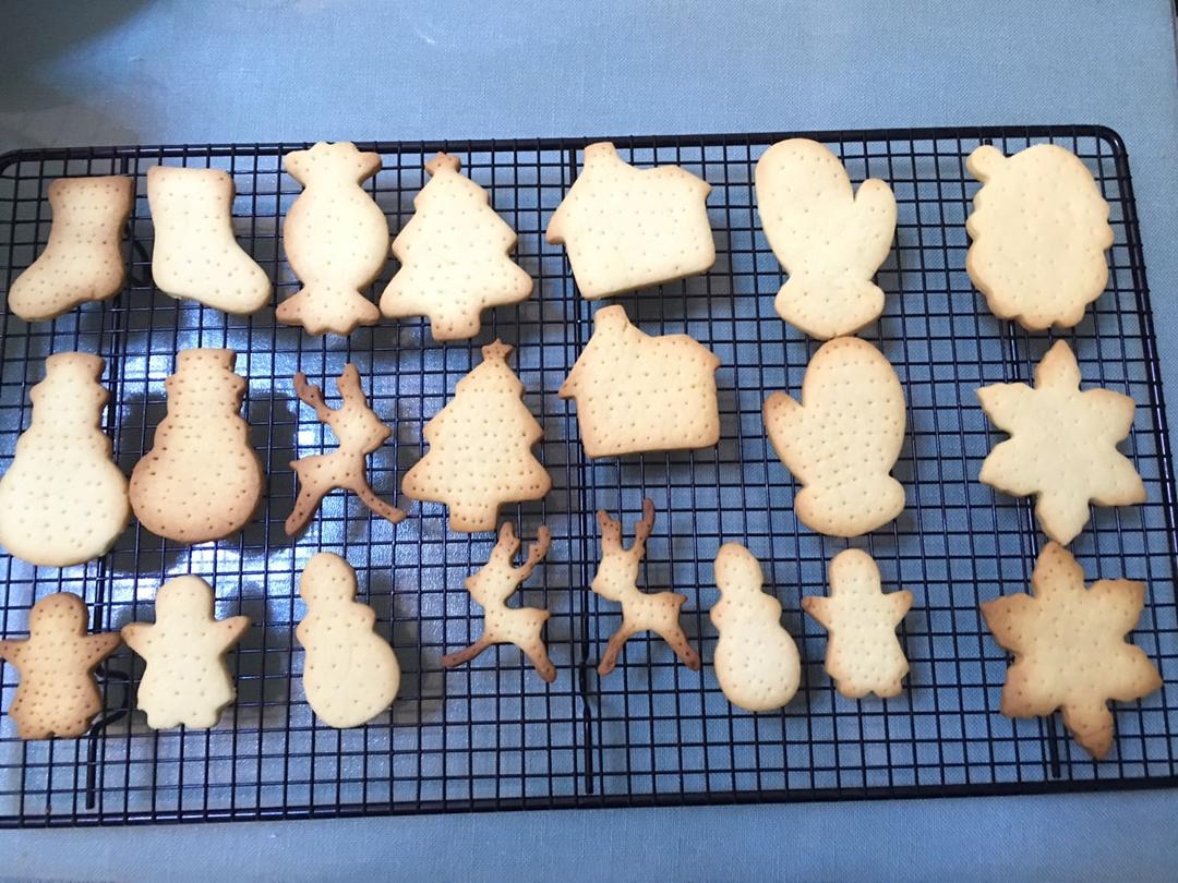 糖霜饼干系列1:省时省力又平整的糖霜饼干底