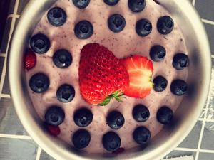 草莓➕蓝莓慕斯的做法 步骤18