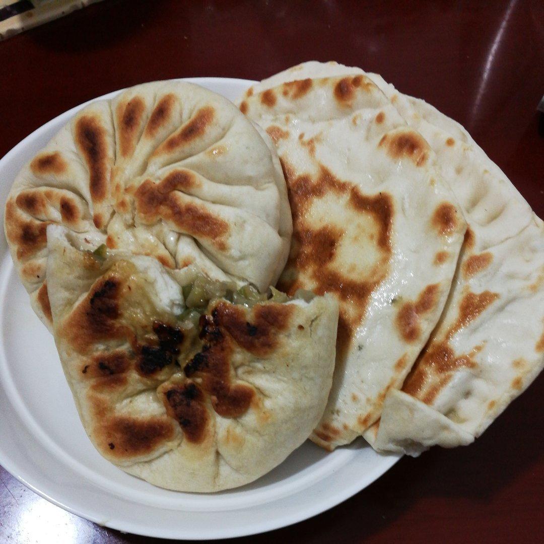尖椒茄子馅饼